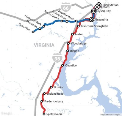 vre map